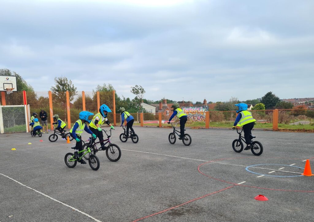 Minerva Primary Academy Pupils Gear Up for BMX Adventure