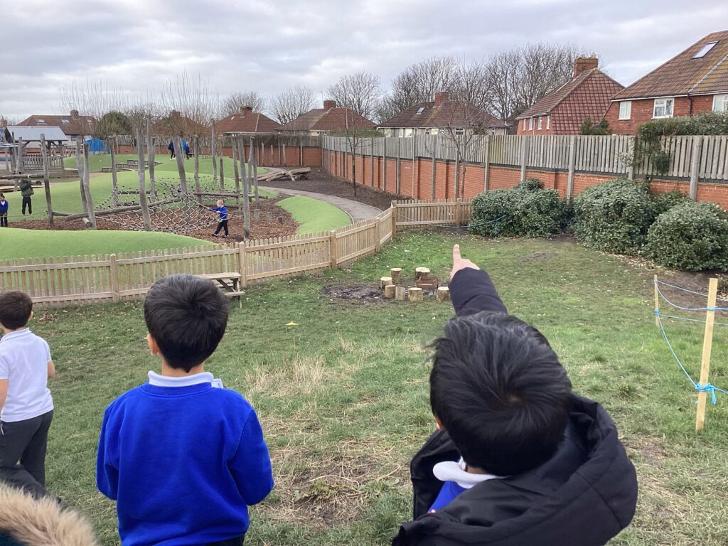 Minerva Primary Academy pupils take part in the RSPB big garden birdwatch