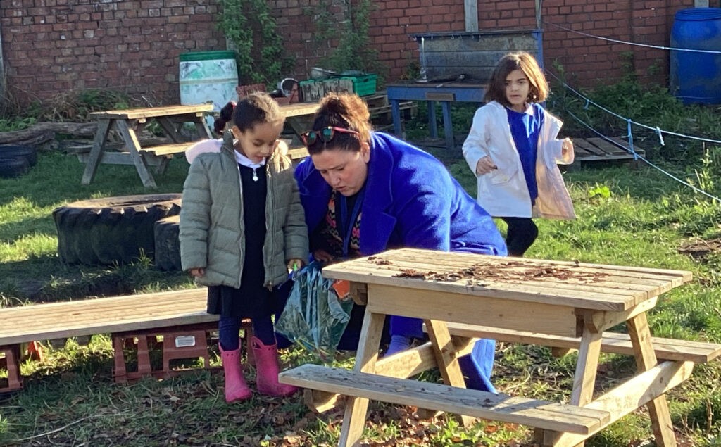 Pupils embark on a forest adventure at Minerva Primary Academy