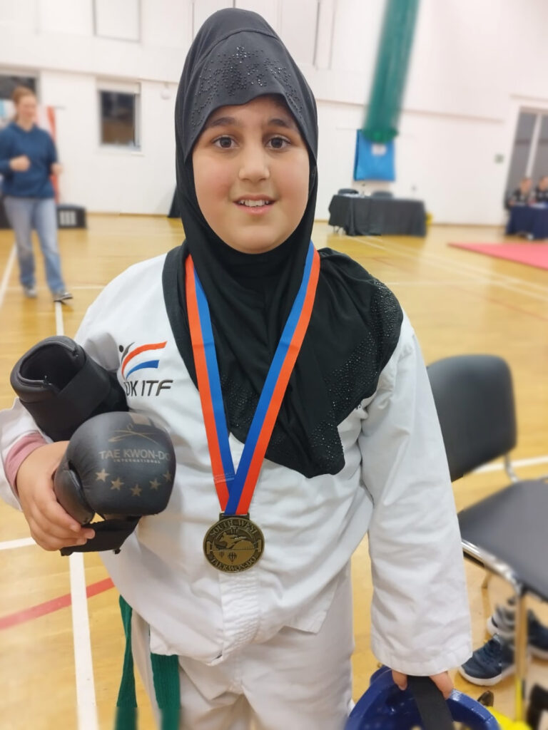 Minerva Primary Academy pupil takes gold at Taekwondo competition