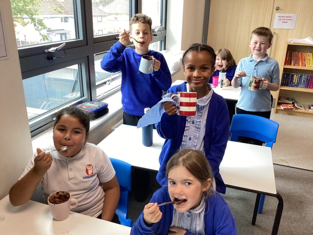 Minerva pupils get creative in the kitchen