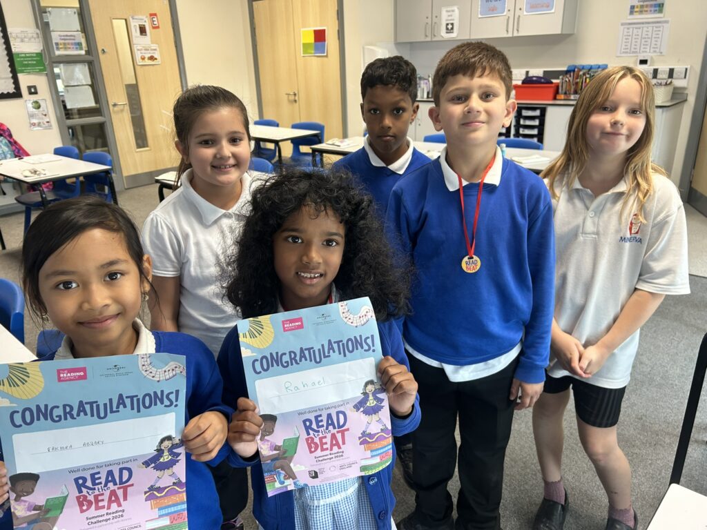 Minerva Primary celebrates pupils summer reading success